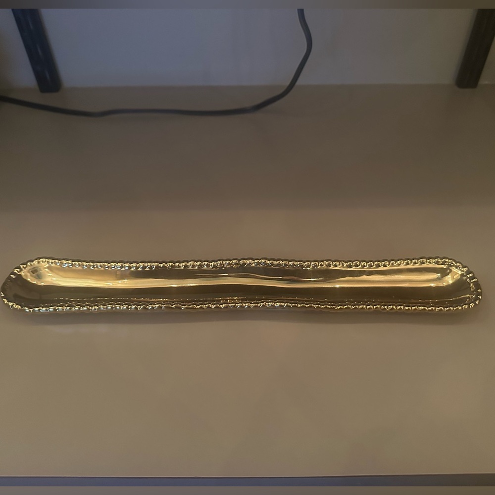 Elegant Gold Decorative Tray